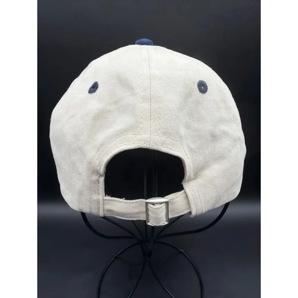 Disney Stitch Pineapple Embroidered Two Tone Adjustable Dad Hat Adult Cotton Cap